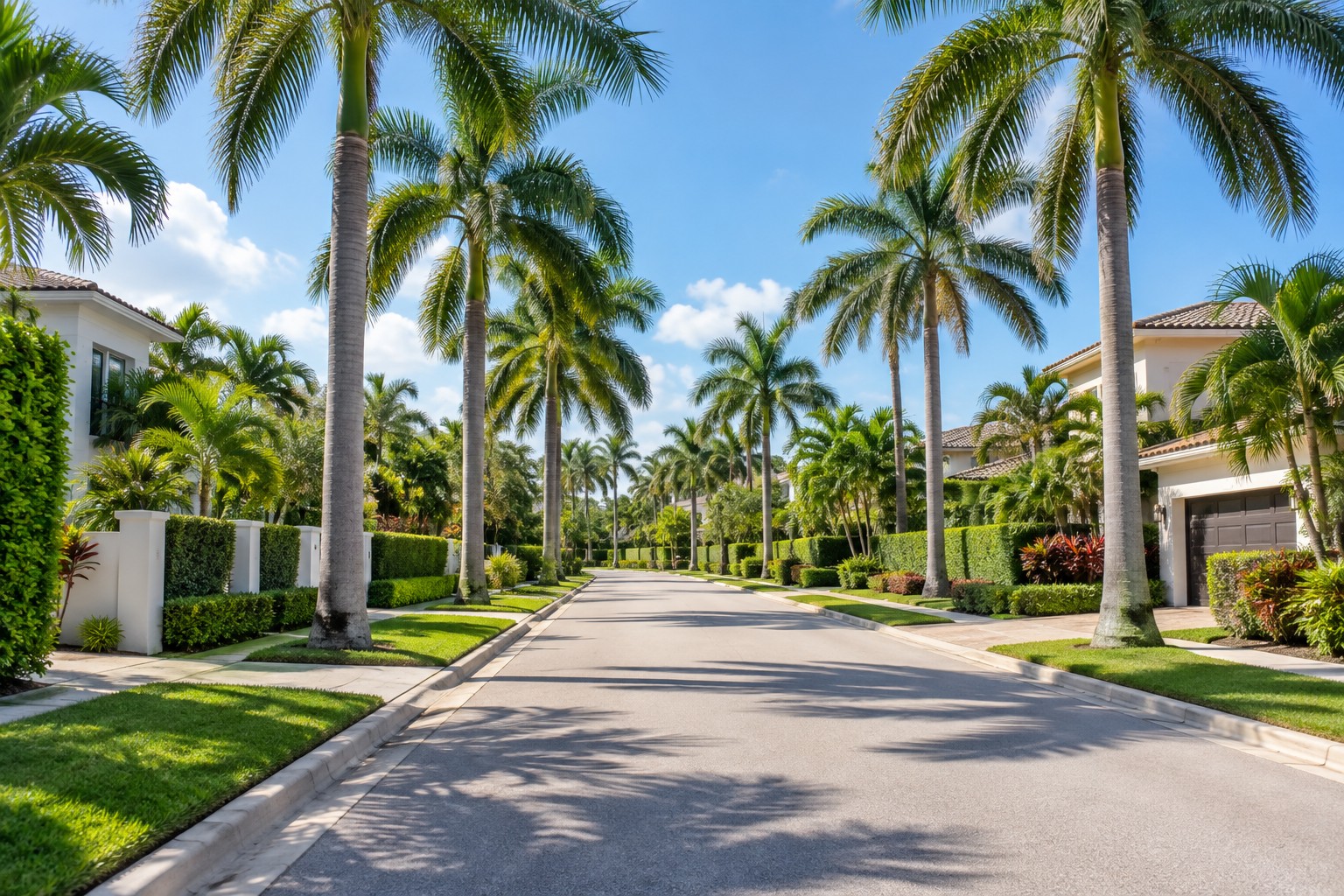 A Fort Lauderdale Florida street, illustrative